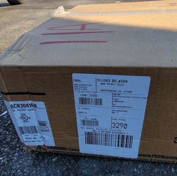 Sharp Cooktop - Picture 4 of 4